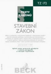 kniha Stavební zákon právní stav ke dni 1. dubna 2010, C. H. Beck 2010