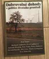 kniha Dobrovolné dohody v politice životního prostředí, Vysoká škola ekonomická 2000
