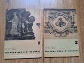 kniha Pražská domovní znamení IV. [díl] [20 leptaných rytin autorem tištěných a podepsaných]., s.n. 1925