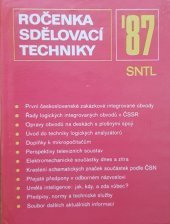 kniha Ročenka sdělovací techniky 1987, SNTL 1987