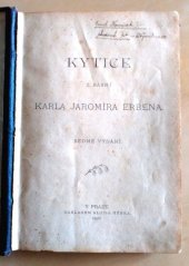 kniha Kytice z básní Karla Jaromíra Erbena, Alois Hynek 1893