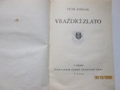 kniha Vraždící zlato, Česká grafická unie 1930