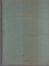 kniha Unicode telegrafický kód s třípísmennou diferencí, Orbis 1958
