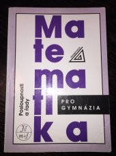 kniha Matematika pro gymnázia. Posloupnosti a řady, Prometheus 1995