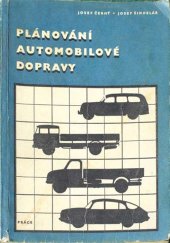kniha Plánování automobilové dopravy, Práce 1961
