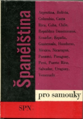 kniha Španělština pro samouky, Státní pedagogické nakladatelství 1962