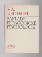kniha Základy pedagogické psychologie, SPN 1975