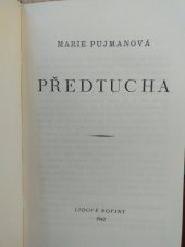 kniha Předtucha, Lidová tiskárna 1942