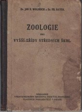 kniha Zoologie pro vyšší třídy středních škol, Profesorské nakladatelství a knihkupectví 1928