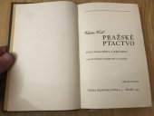 kniha Pražské ptactvo ptáci velkoměsta a jeho okolí, Česká grafická Unie 1945