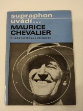 kniha Maurice Chevalier, Supraphon 1970