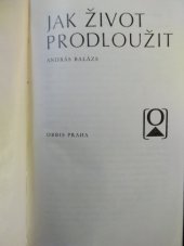 kniha Jak život prodloužit, Orbis 1973