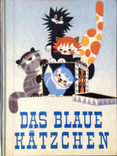 kniha Das blaue Kätzchen, Artia 1966