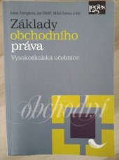 kniha Základy obchodního práva, Leges 2014