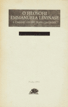 kniha O filosofii Emmanuela Lévinase s úvodní studií Jeana Lacroix, Ježek 1993