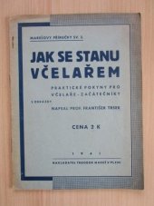 kniha Jak se stanu včelařem Praktické pokyny pro včelaře začátečníky, Theodor Mareš 1941