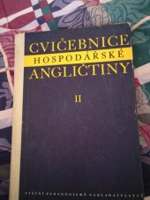 kniha Cvičebnice hospodářské němčiny. Díl 2., SPN 1958