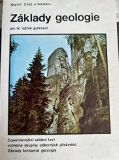 kniha Základy geologie pro IV. ročník gymnázií Experimentální učební text, SNTL Praha 1982