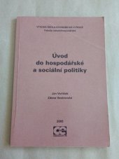 kniha Úvod do hospodářské a sociální politiky, Oeconomica 2005