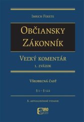 kniha Občiansky zákonník Všeobecná časť I. zväzok, EUROKÓDEX 2025