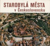 kniha Starobylá města v Československu stavba jako obraz dějin, Artia 1970