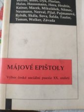 kniha Májové epištoly Výbor české sociální poezie 20. století, SAKKO 1991
