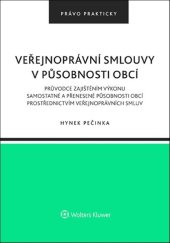 kniha Veřejnoprávní smlouvy v působnosti obcí, Wolters Kluwer 2023