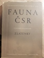 kniha Fauna ČSR. sv. 3, - Zlatěnky-chrysidoidea, Československá akademie věd 1954