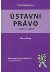 kniha Ústavní právo, Aleš Čeněk 2004