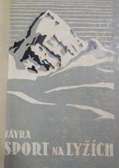 kniha Sport na lyžích, Pražská akciová tiskárna 1924