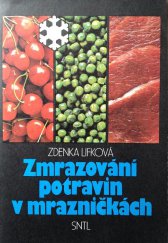kniha Zmrazování potravin v mrazničkách, SNTL 1990