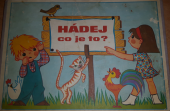 kniha Hádej, co je to? Dětské lidové hádanky, Orbis 1970