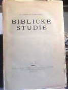 kniha Biblické studie, Nakladatelský odbor spolku Evangelická Jednota 1929