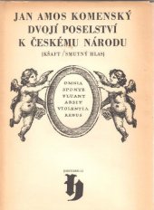 kniha Dvojí poselství k českému národu [Kšaft/Smutný hlas], Vyšehrad 1970