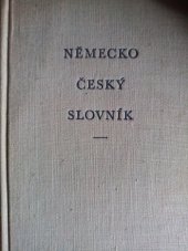 kniha Německo-český slovník, SPN 1955