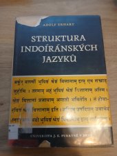 kniha Struktura indoíránských jazyků, Univerzita Jana Evangelisty Purkyně 1980