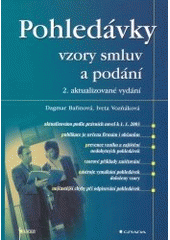 kniha Pohledávky - vzory smluv a podání, Grada 2003