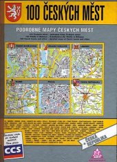 kniha 100 českých měst Podrobné mapy českých měst, P.F. art 1998