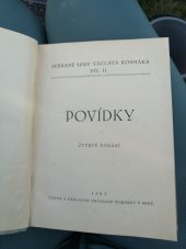 kniha [Povídky, Občanská tiskárna 1922