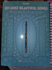 kniha Flute 101 most beautiful songs, Hal Leonard 2020