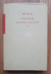 kniha Studie, krátké a kratší. II., SNKLHU  1957