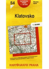 kniha Klatovsko turistická mapa 1:50000, Kartografie 1992