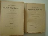 kniha Paměti manželovy román, F. Topič 1927