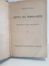 kniha Cesta na popraviště, Havránek 1923