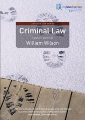 kniha Criminal Law Doctrine and Theory Fourth edition, Longman 2011