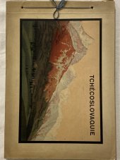 kniha La Tchécoslovaquie Beautés du pays et choses d'entérêt, Neubert a synové 