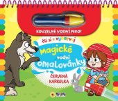 kniha Magické vodní omalovánky - Červená karkulka Čti a vybarvuj, Sun 2023