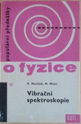 kniha Vibrační spektroskopie, SNTL 1966