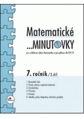 kniha Matematické-- minutovky pro vzdělávací oblast Matematika a její aplikace dle RVP ZV : 7. ročník, Prodos 2009