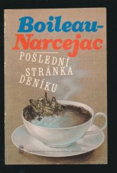 kniha Poslední stránka deníku, Československý spisovatel 1983